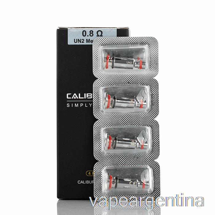 Bobinas De Repuesto Uwell Caliburn G 0.8ohm Un2 Bobinas De Malla Vape Descartables